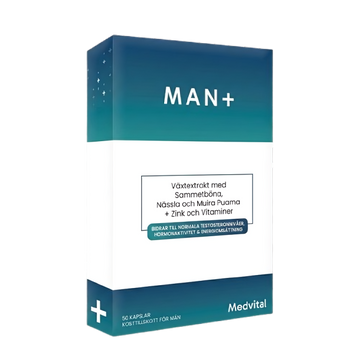 Man+ — För män · testosteron | Medvital