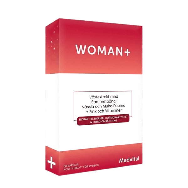 Woman+ — För kvinnor · hormoner | Medvital