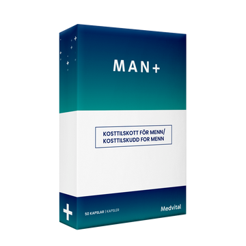 Man+ — För män · hormoner | Medvital